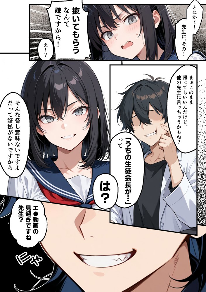【朗報】彼氏持ち生徒会長さん、ローターが抜けなくなってしまう エロ同人誌画像 005